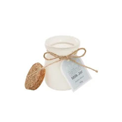 Scented Candle Mini Milk Jar Amber Blush (80g)