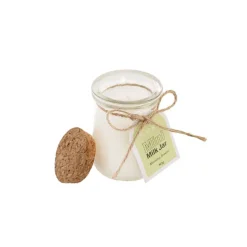 Scented Candle Mini Milk Jar Morning Breeze (80g)