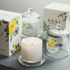 Scented Cloche Candle Carnival Lily of Valley 100g (9x12cmH)