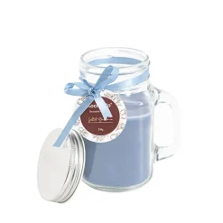Scented Mason Jar Candle Dusty White Gardenia 250g (8x13cmH)