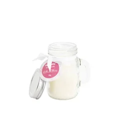 Scented Mason Jar Candle Ivory Vanilla Tuberose 80g (6x8cmH)