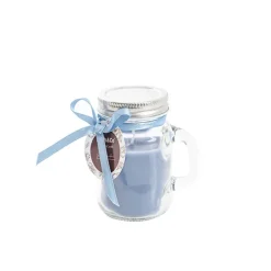 Scented Mason Jar Candle Dusty White Gardenia 80g (6x8cmH)
