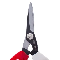 Scissors Florist and CRAFT Red & Cream (20cm - 8