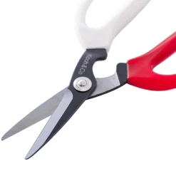 Scissors Florist and CRAFT Red & Cream (20cm - 8