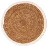 Seagrass & Cotton Round Table Placemat Set 2 Beige (40cmD)