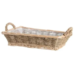 Seagrass Willow Tray Rectangle Natural (33x20x8cmH)