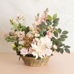 Seagrass Willow Tray Round Natural (29cmDx10cmH)