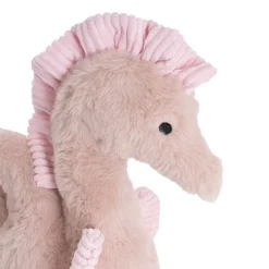 Seahorse Mira Plush Soft Toy Dusty Pink (25cmH)