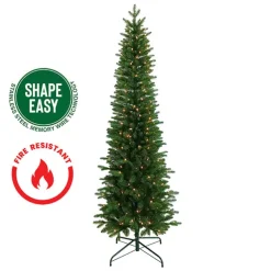 Shape Easy Forest Pine Narrow LED Tree Green (71x215cmH)