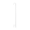 Shepherd Hook Metal White (130cmH) 2Parts