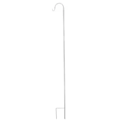 Shepherd Hook Metal White (165cmH) 2Parts