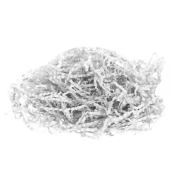 Shredded Paper Food Grade 4mm White 150gram Mini Bag