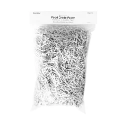 Shredded Paper Food Grade 4mm White 150gram Mini Bag