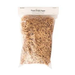 Shredded Paper Food Grade 4mm Kraft Brown 150gram Mini Bag
