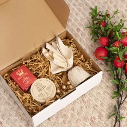 Shredded Paper Food Grade 4mm 40gsm Kraft Brown 1kg Box