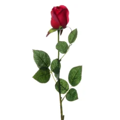 Siena Real Touch Rose Bud Red (60cmH)