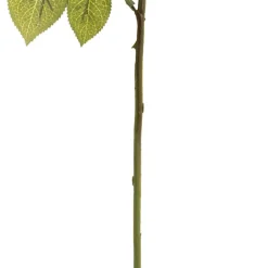 Siena Real Touch Rose Half Open Bud Red (60cmH)