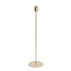 Single Metal Taper Candle Holders Gold (8.8x35cmH)