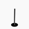 Single Metal Tube Vase Black (8cmDx18cmH)