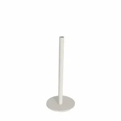 Single Metal Tube Vase Light Grey (8cmDx18cmH)