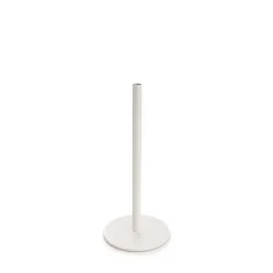 Single Metal Tube Vase White (8cmDx18cmH)