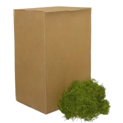 Spanish Moss Preserved Bulk Grass Green (4.55kg Box)