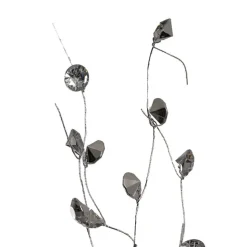 Sparkling Diamante Spray Silver (74cmH)