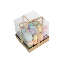 Speckled Assorted Easter Eggs in Box Pack28 Multi Mixed Size