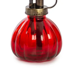 Spray Bottle Glass Plant Mister Red 200mL (8cmDx16cmH)