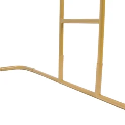 Square Metal Wedding Flower Arch Shiny Gold (151Wx19Dx210cm