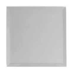 Square Mirror Glass Bevelled Plate Pack2 Silver(30.5x30.5cmH