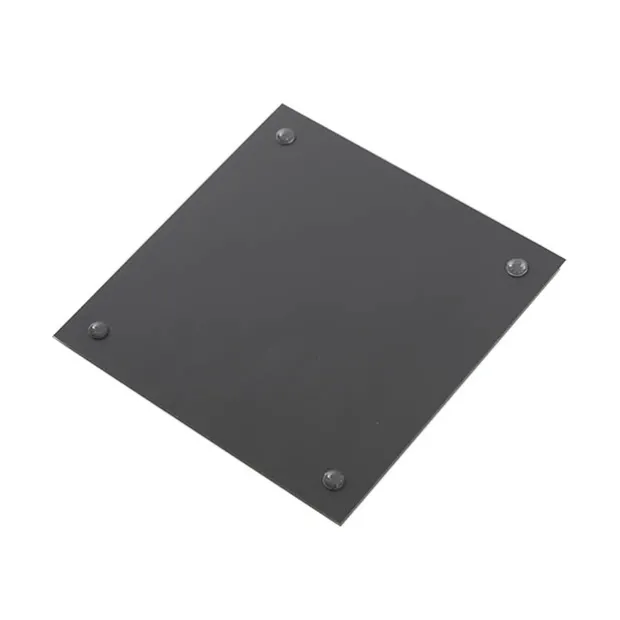 Square Mirror Glass Bevelled Plate Pack 2 Silver (40x40cmH)