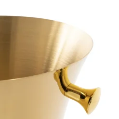 Stainless Steel Champagne Cooler 5L Gold (23cmDx23cmH)