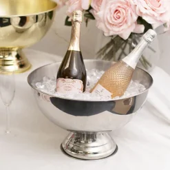 Stainless Steel Champagne Cooler 13.5L Silver (39.5Dx25cmH)