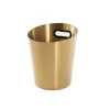 Stainless Steel Ice Bucket w Handle 5L Gold(18x13.5x21.5cmH)