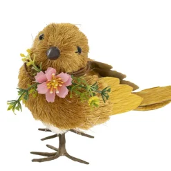 Standing Bird Pack 2 Yellow (16x8x12cmH)