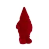 Standing Flocked Santa Red (56cmH)
