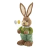 Standing Male Bunny Holding Egg Pick Green (62cmH)