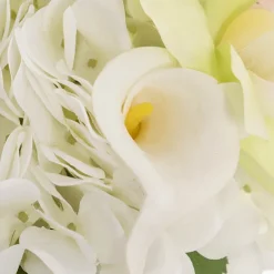 Stella Flower Arrangement w Resin Water White (20x25cmH)