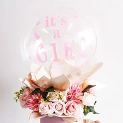 Sticker It's a Girl Pack 10 Baby Pink (20x28cmL)