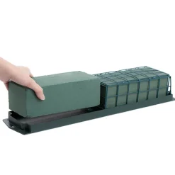 Strass Deco Brick with Plastic Cage Double (46x11x8cmH)