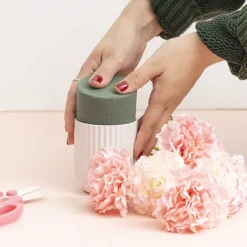 Strass Floral Foam IDEAL A No.5 Cylinder (7.5Dx6cmH) PK3