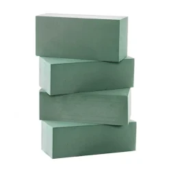 Strass IDEAL Pack 4 Wet Floral Foam Brick (23x11x8cm)