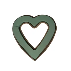 Strass Open Heart Extra Large Mache Base (46cm)