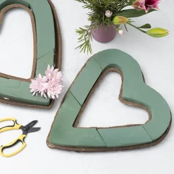 Strass Open Heart Large Mache Base (38cm)