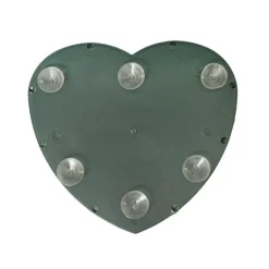 Strass Solid Heart Large with Suction Cup (32.5cm)
