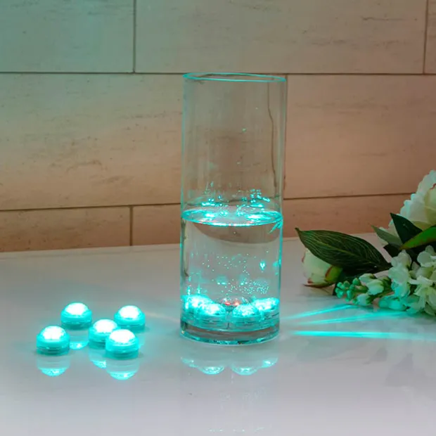 Submersible LED Tealight Pack10 Remote Control (3 LED)