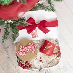 Suitcase Gift Box White (30x20x9cmH) Set 3