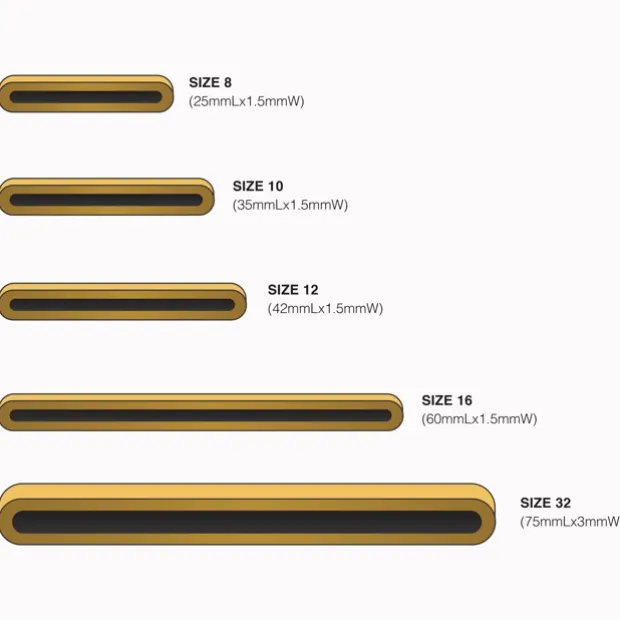 Sustainable Rubber Bands Size 16 500 gram Bag (60mmLx1.5mmW)