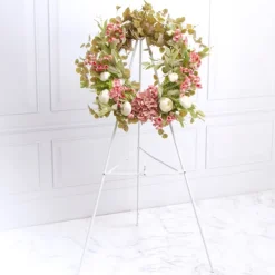 Sympathy Tribute Folding Easel 122cmH White